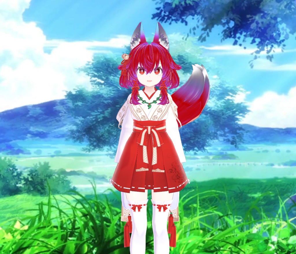 Colorful Hair for Ukon Second Type | 右近弐式のカラフルな髪