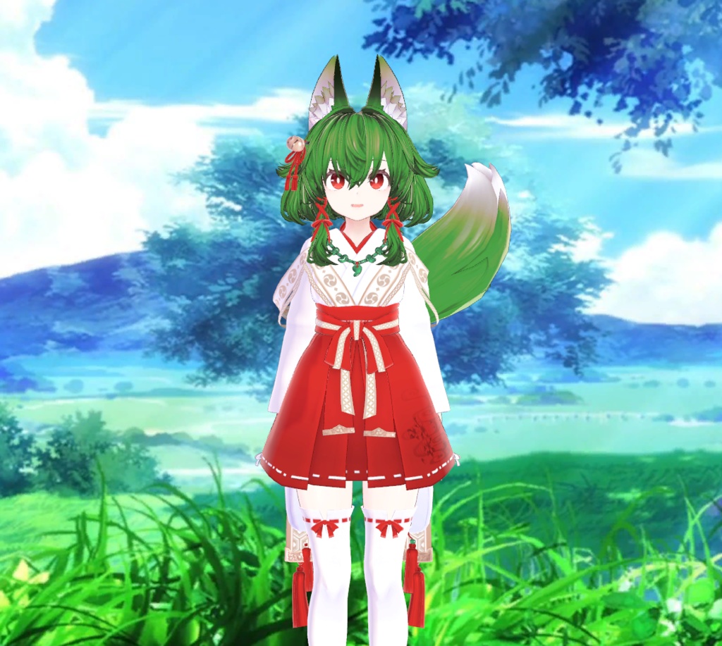 Colorful Hair for Ukon Second Type | 右近弐式のカラフルな髪