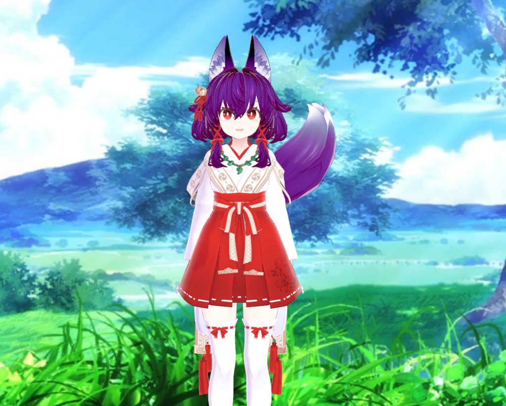 Colorful Hair for Ukon Second Type | 右近弐式のカラフルな髪