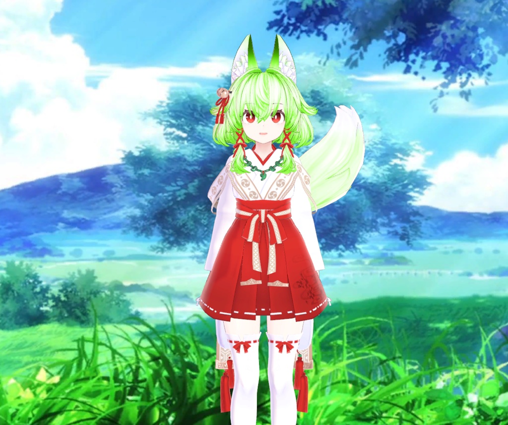 Colorful Hair for Ukon Second Type | 右近弐式のカラフルな髪