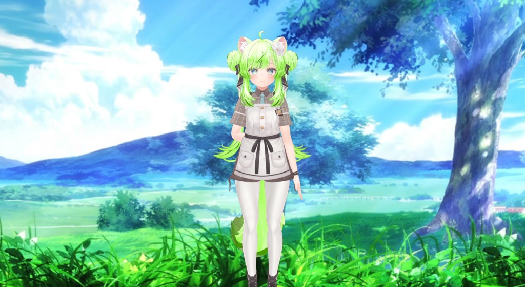 Colorful Hair for Manuka | マヌカのカラフルな髪