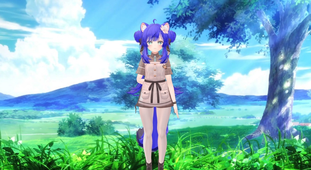 Colorful Hair for Manuka | マヌカのカラフルな髪