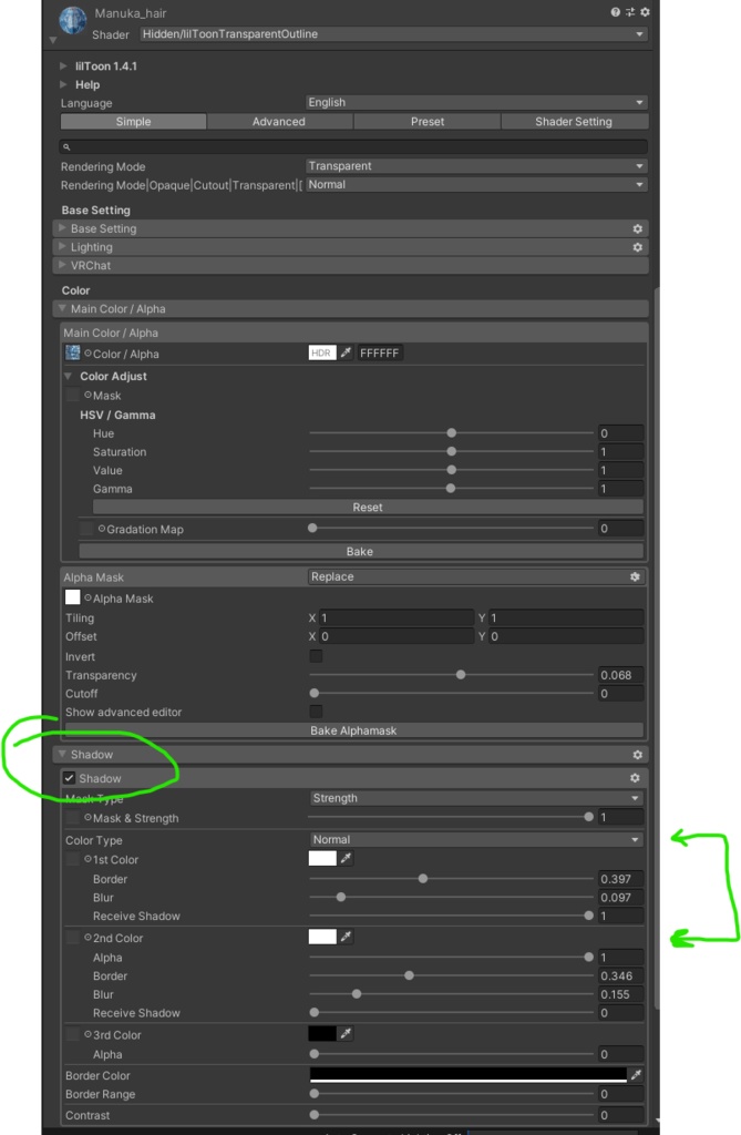 Colorful Hair for Manuka | マヌカのカラフルな髪