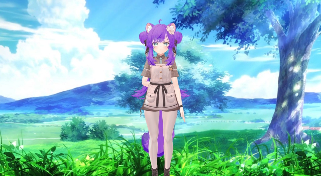 Colorful Hair for Manuka | マヌカのカラフルな髪