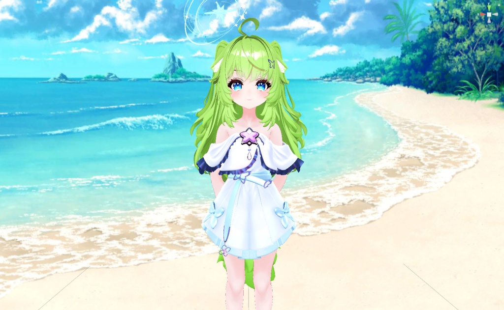 Colorful Hair and Tail for Andi | アンディのカラフルな髪と尻尾