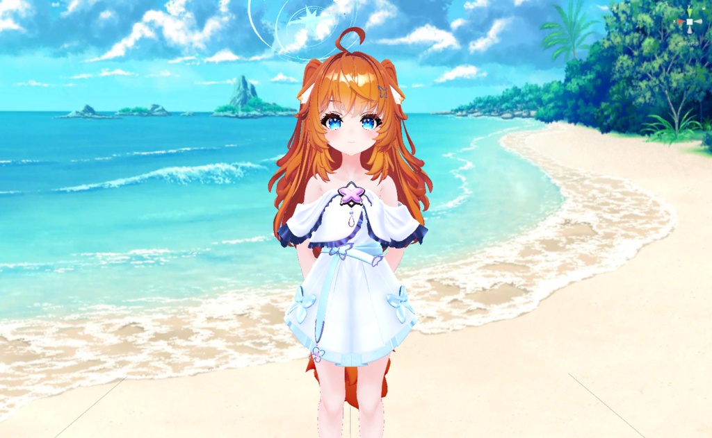 Colorful Hair and Tail for Andi | アンディのカラフルな髪と尻尾