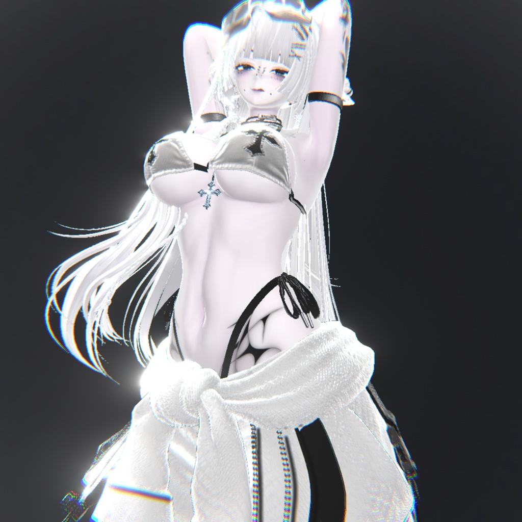 【Material】white Material liltoon setting