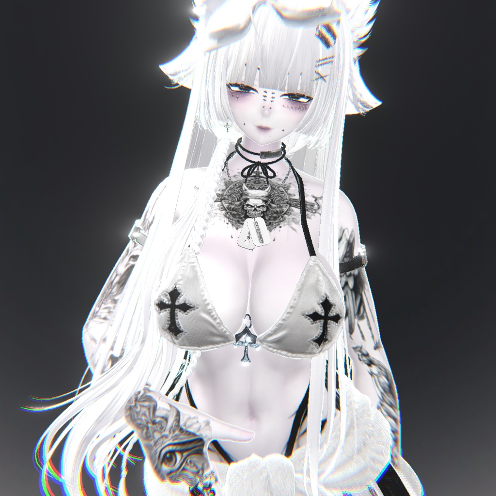【Material】white Material liltoon setting