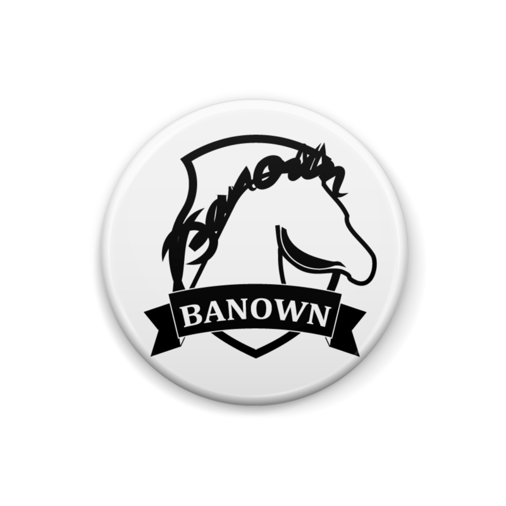 BANOWN缶バッジ
