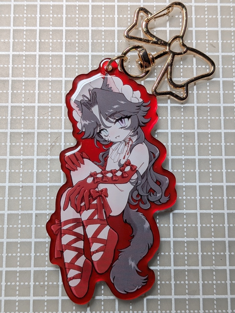 ミラーアクキー(各2色)