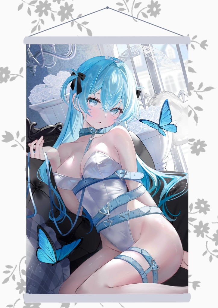 B2タペストリーWスウェード『捕らわれのバニーガール』