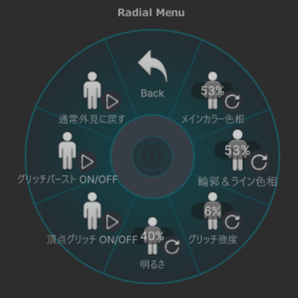 【MA対応】ホログラムシェーダー『HoloShift』(VRChat想定)