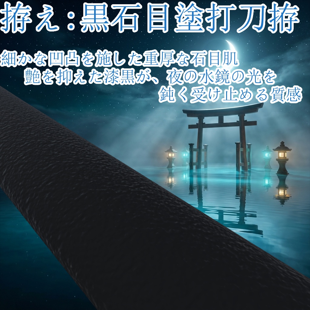 打刀「止水」-Shisui- 【MA対応 / VRChat向け】発売記念で半額!!