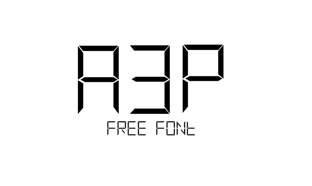 フリーフォント／A3P