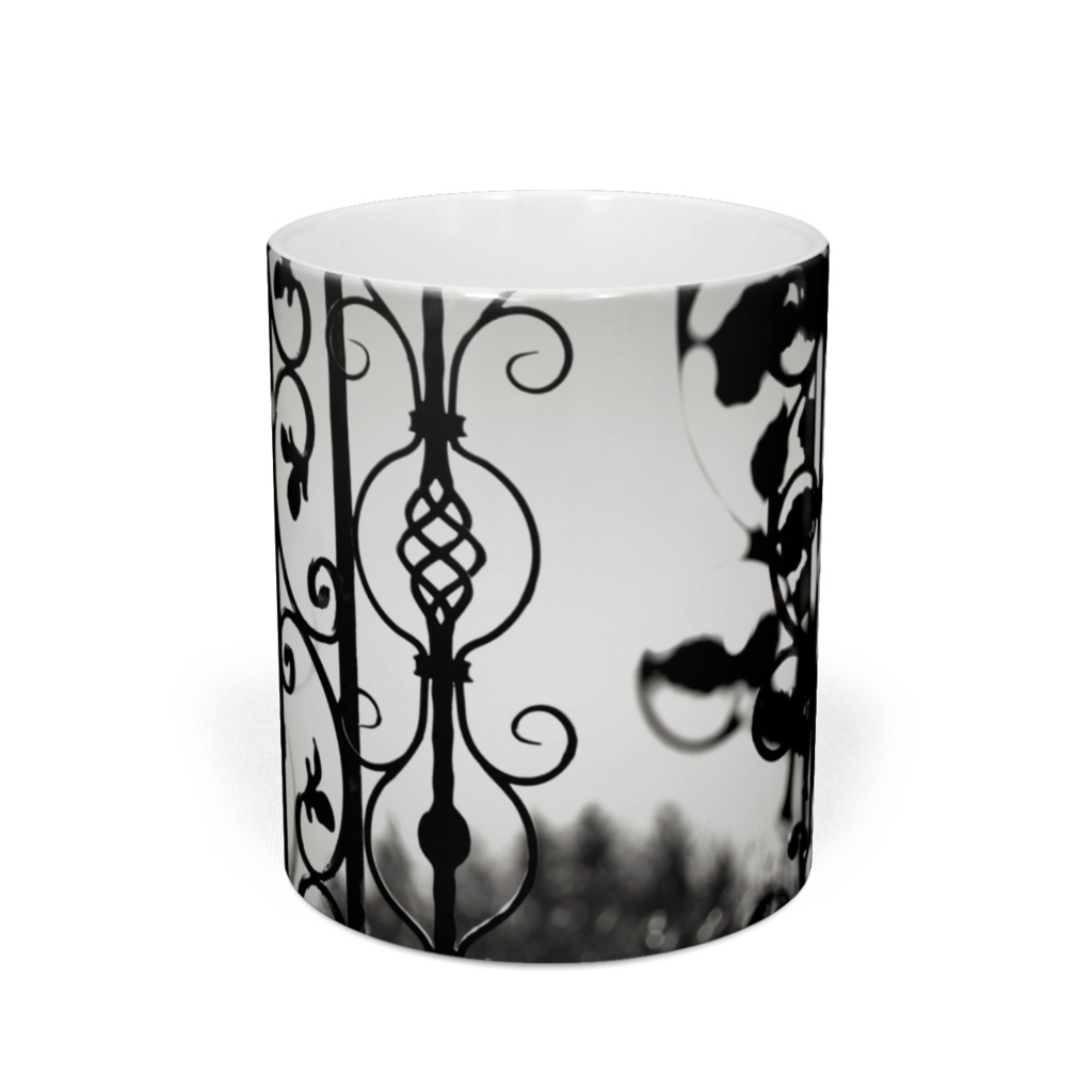 陰影の柵マグカップ