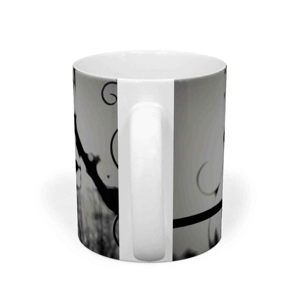 陰影の柵マグカップ