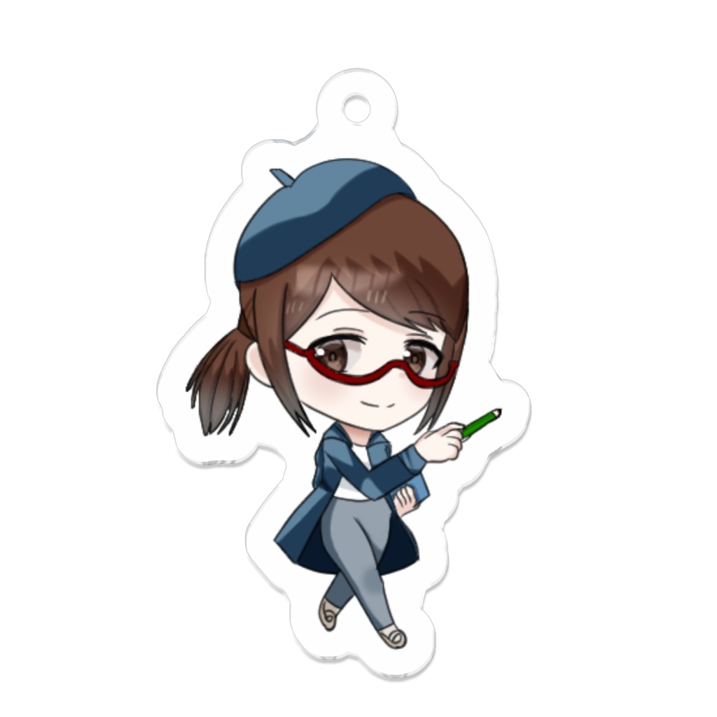アクリルキーホルダー　あずまちかげ