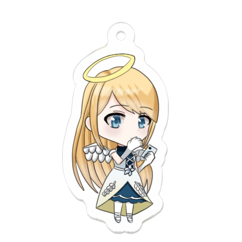 アクリルキーホルダー　天使千蔭