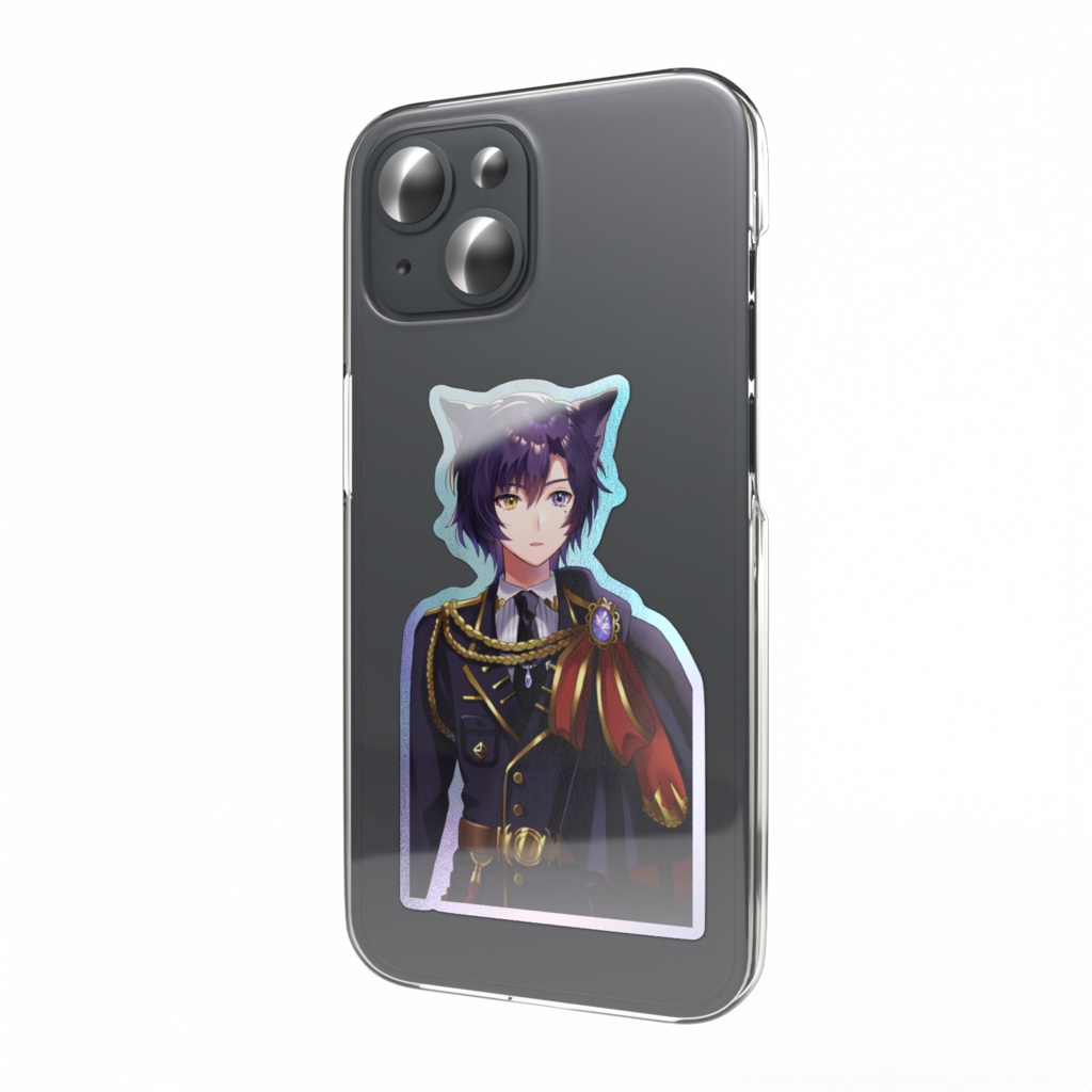 紫夜レテ オーロラステッカー