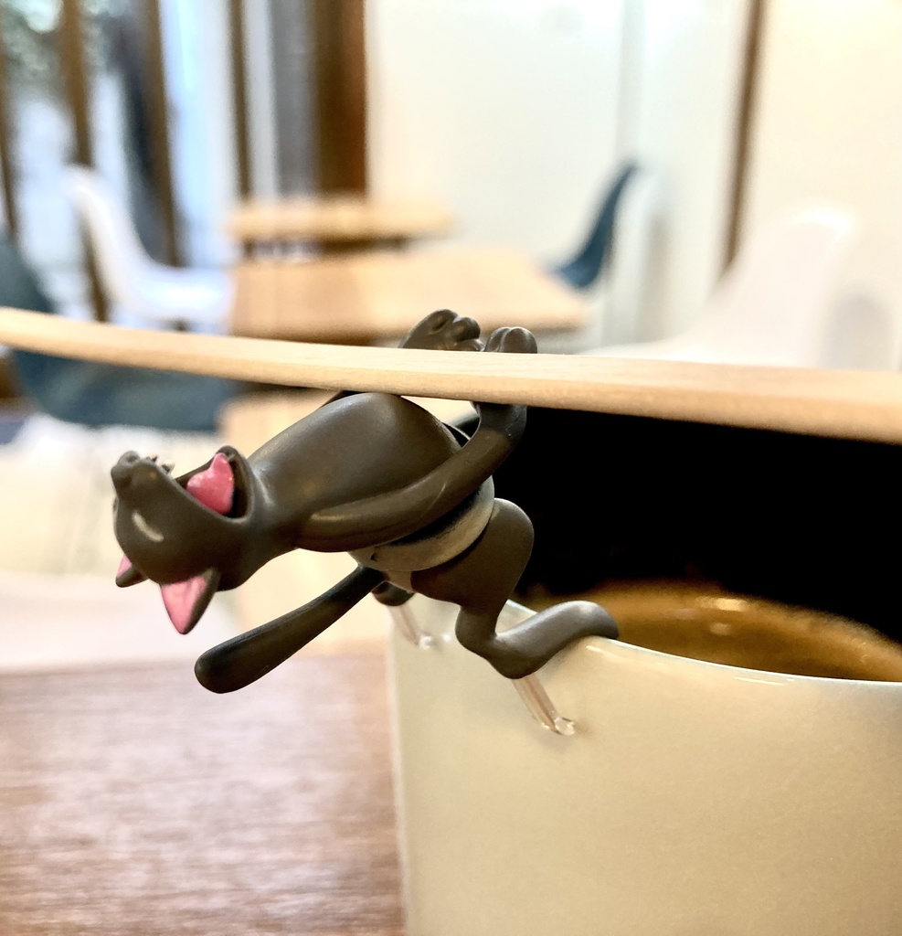 土俵際ねこ〜カフェタイムを映えさせるフィギュア