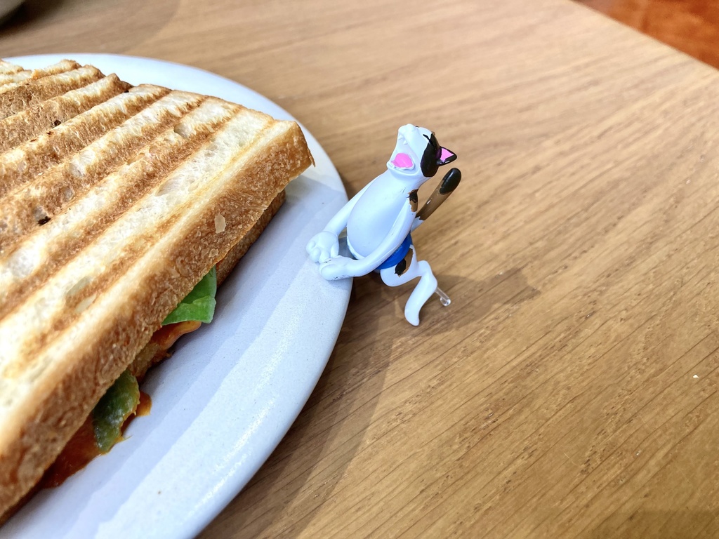 土俵際ねこ〜カフェタイムを映えさせるフィギュア