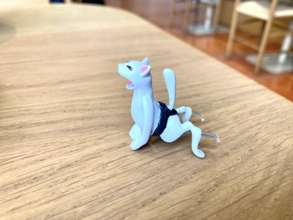 土俵際ねこ〜カフェタイムを映えさせるフィギュア