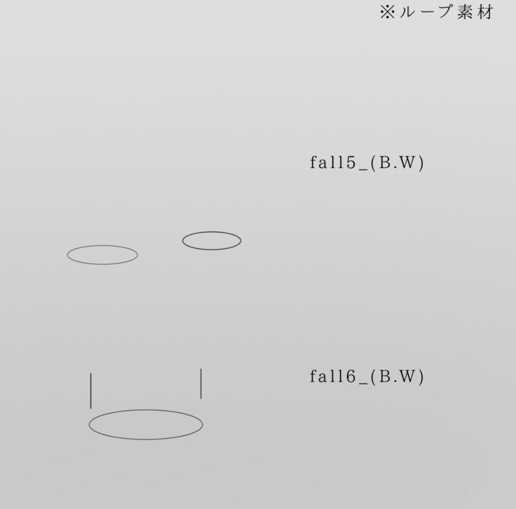 【APNG素材】少し動く和っぽい装飾素材