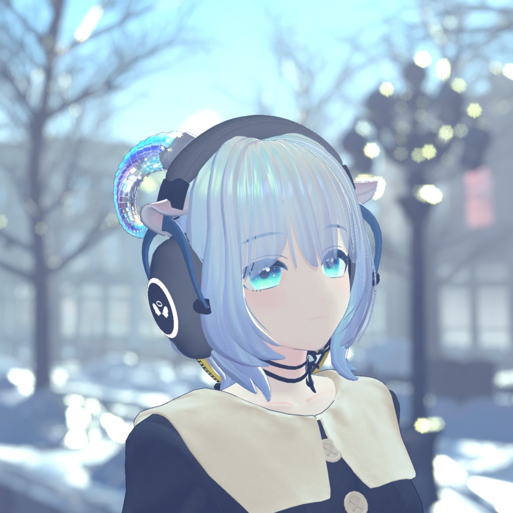 【無料】カスタムして使えるヘッドホン【VRChat想定】