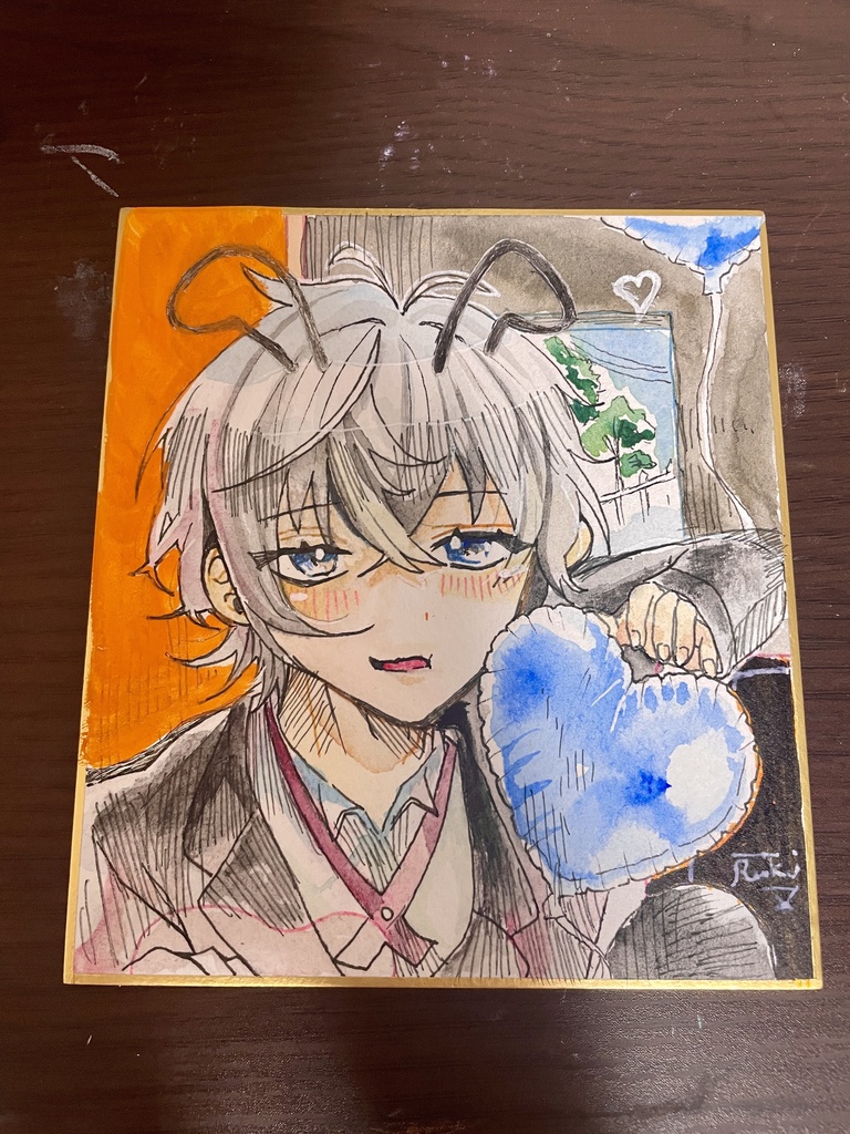 【原画色紙】バニーくん！