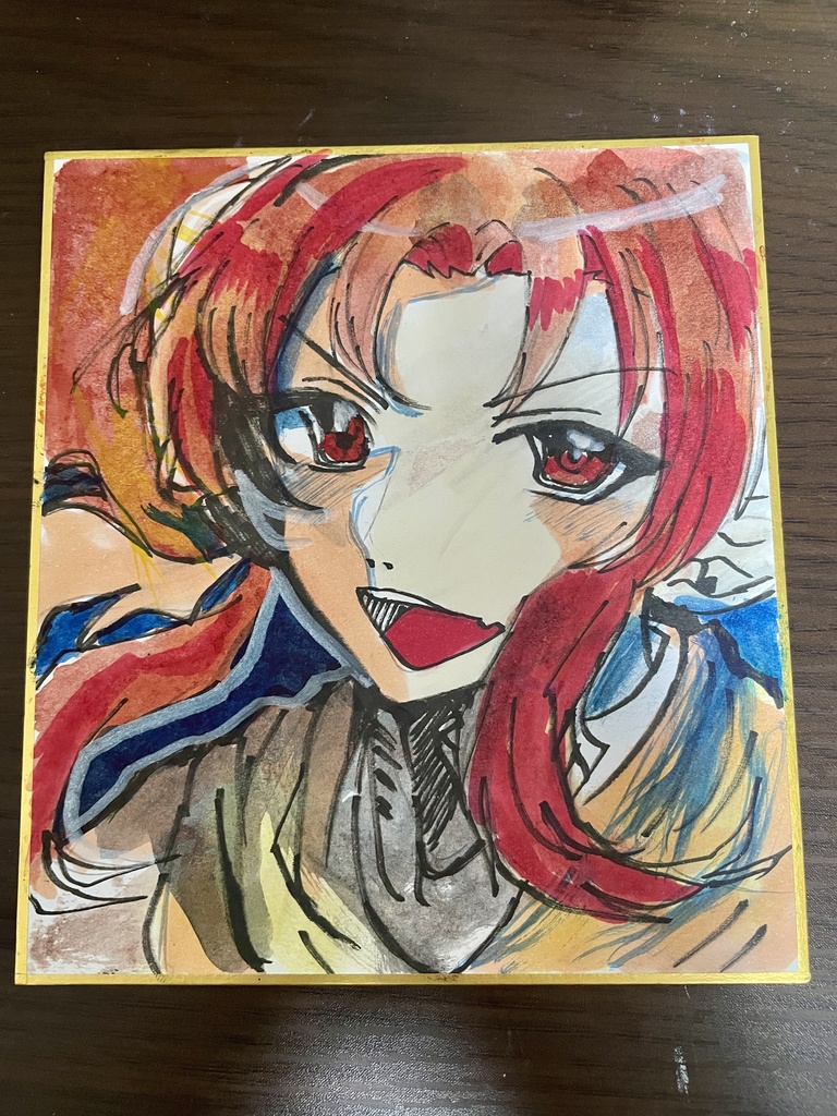 【原画色紙】サタ