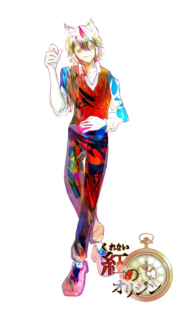 紅のオリジン アクキー(4種)
