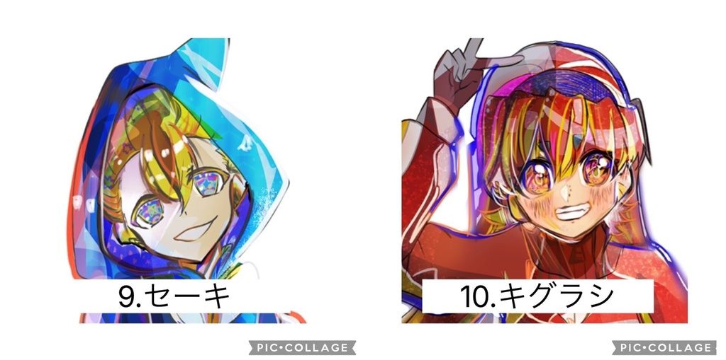 紅のオリジン アクキー(4種)