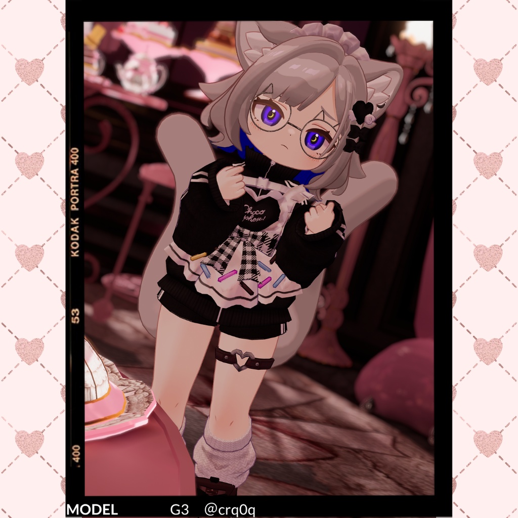 【クララ・コロネ・アズキ対応衣装】よくばりジャージメイド