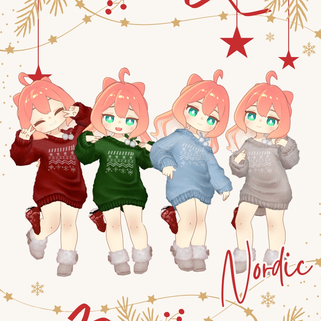 【クララ・コロネ・アズキ対応衣装】ゆる~るあぐり~【期間限定無料あり】