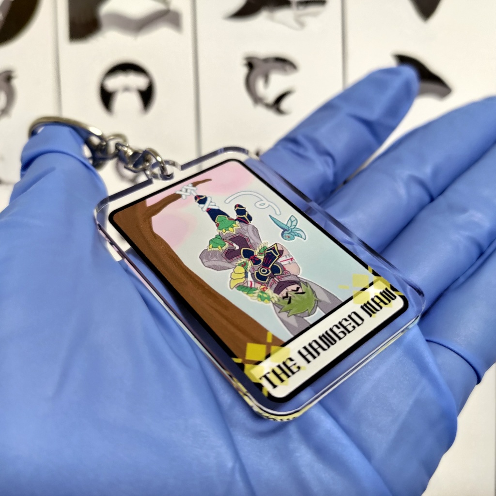 吊し人風教官アクリルキーホルダー