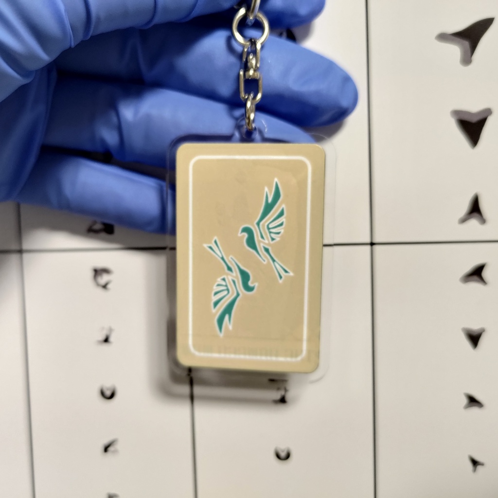 吊し人風教官アクリルキーホルダー