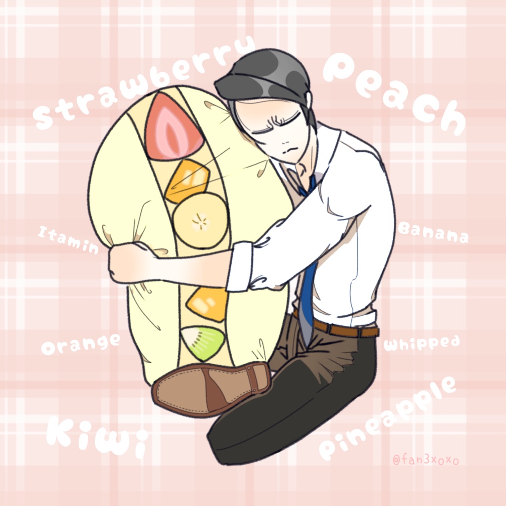 果物先輩(眼鏡拭き)