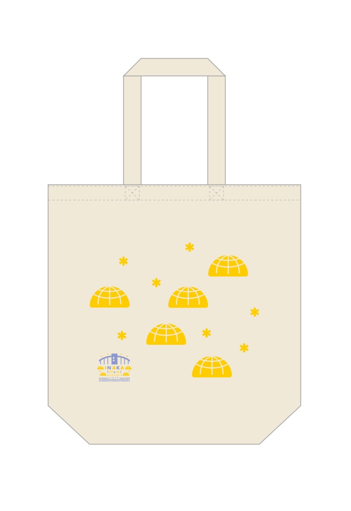 【トートバッグ】-INAKAイルミ@おおなん2020-