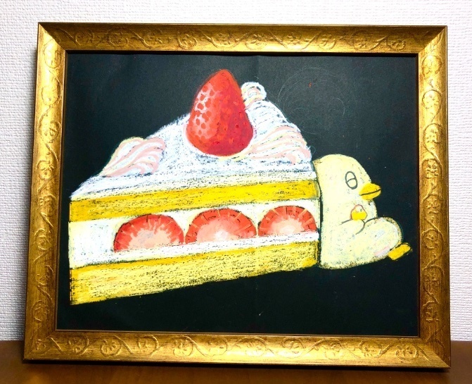 名画風額縁+エリザベスのイラスト15枚セット