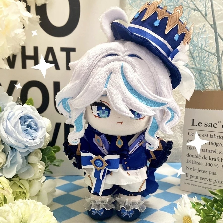 原神 フリーナ ぬいぐるみ 20cm 公式服付き 着せ替え mikele
