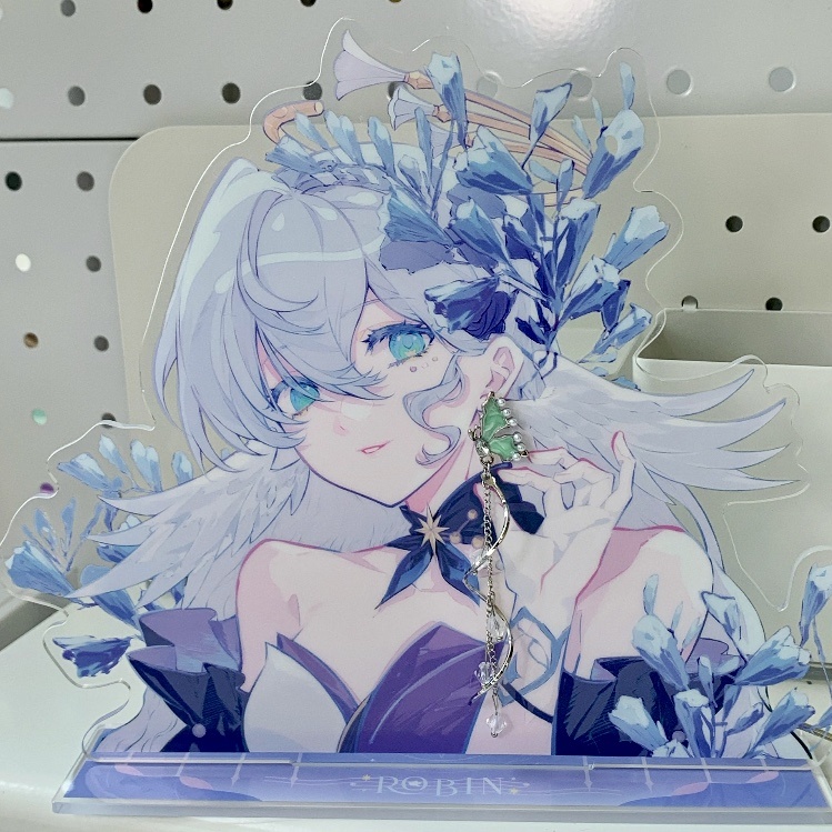 崩壊スターレイル ロビン アクリルスタンド アクスタ アクセサリースタンド 缶バッジ ポラロイドカード
