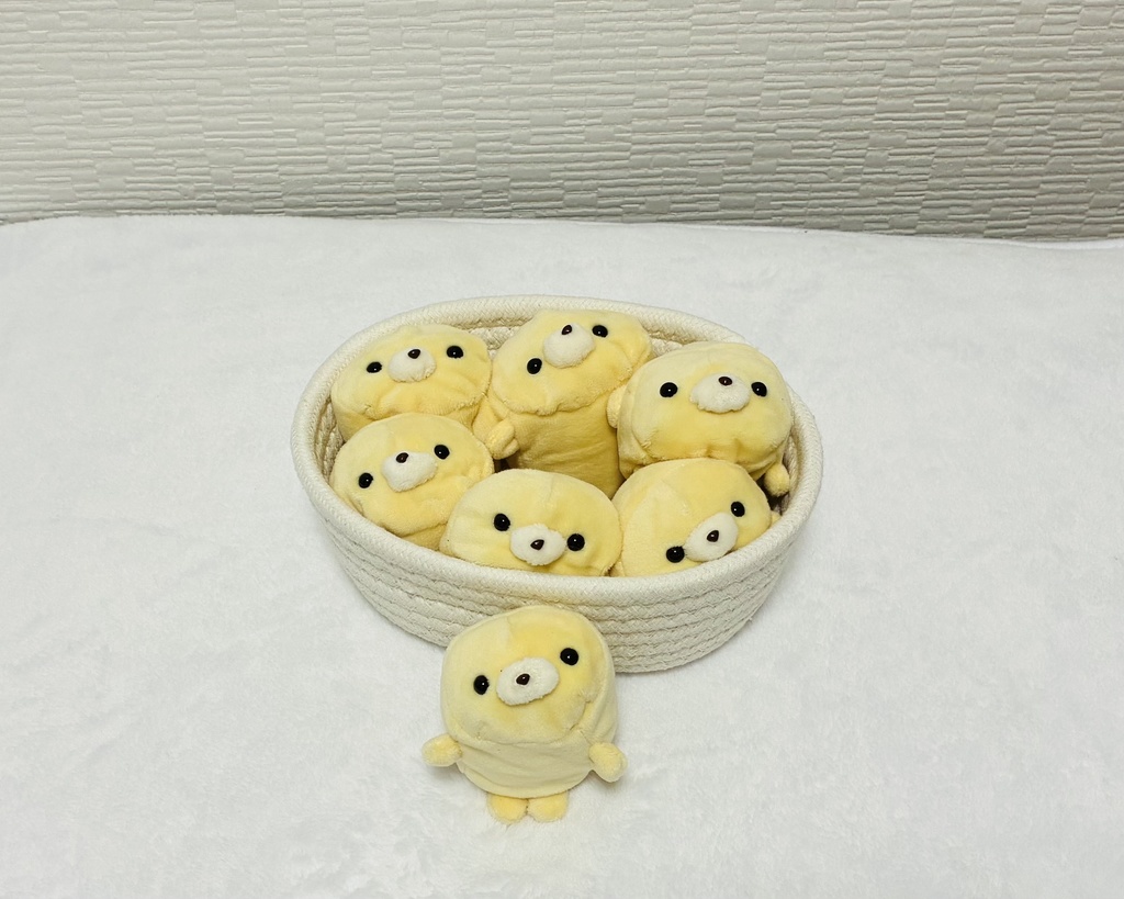 ぷりんあざらしのぬいぐるみ