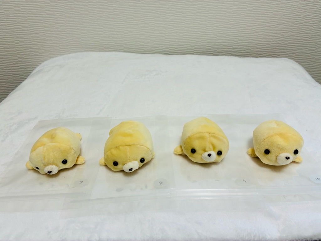 ぷりんあざらしのぬいぐるみ