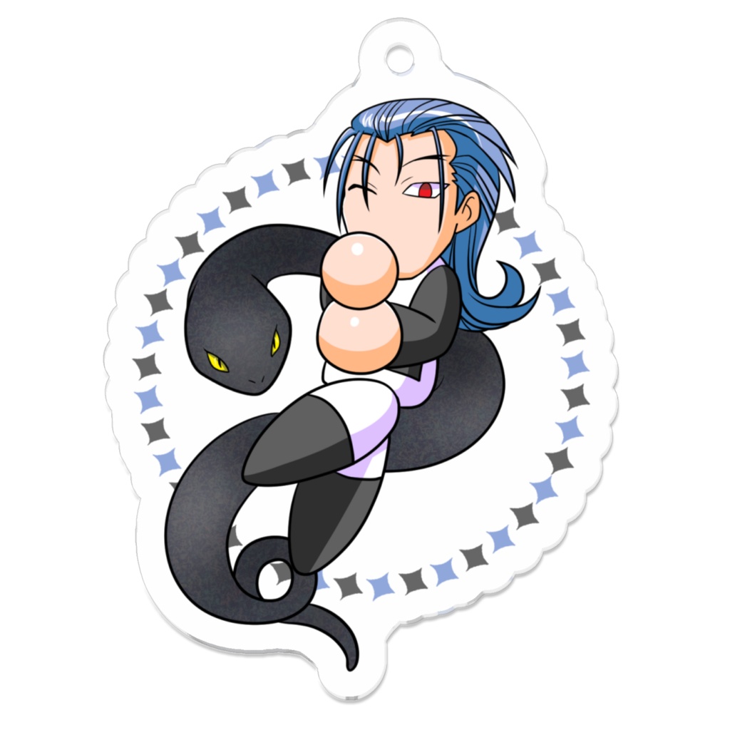 【パワプロ】蛇島桐人アクリルキーホルダー