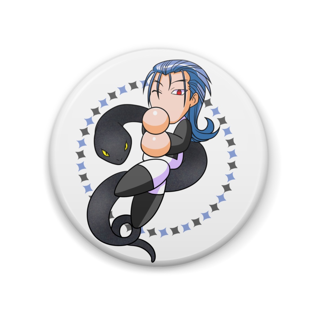 【パワプロ】蛇島桐人缶バッジ