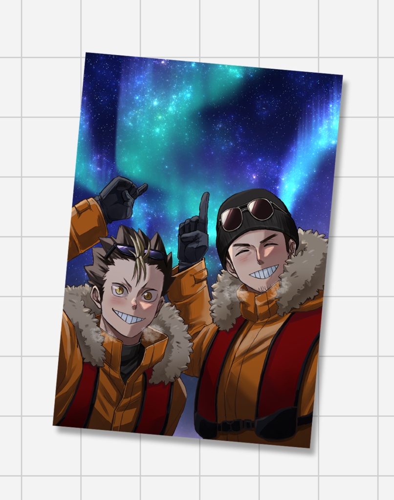 北極現地集合‼️ポストカード