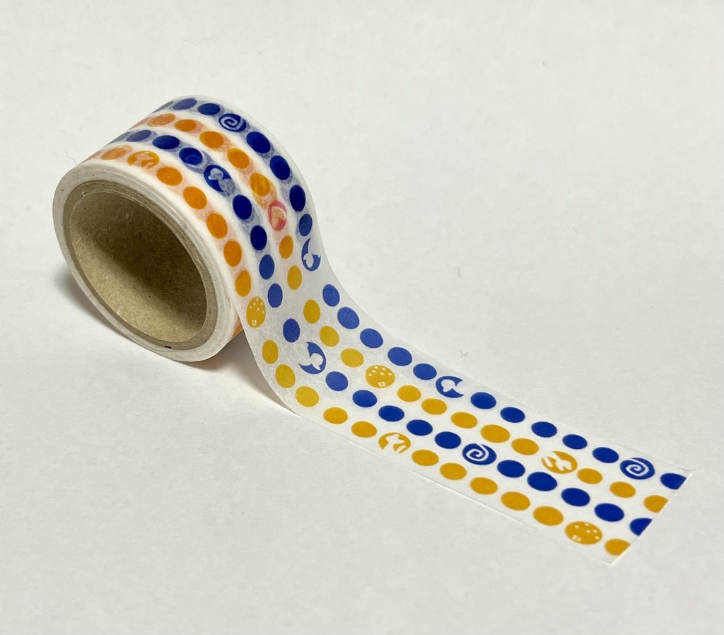 【柄に難あり】手ぬぐい風 マスキングテープ