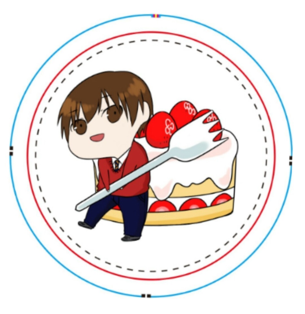 缶バッチミラー