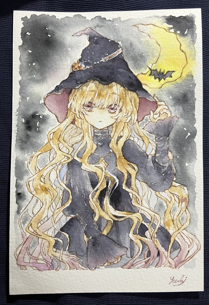 水彩原画〜ハロウィン〜