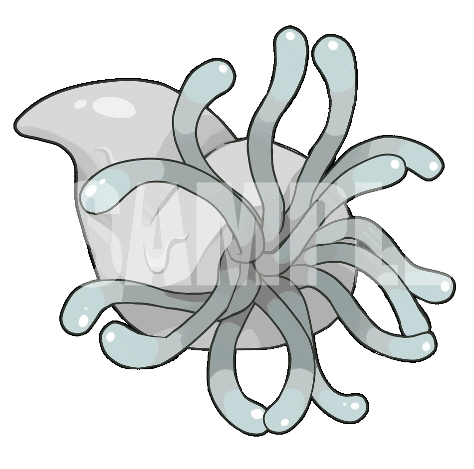 動く!絵柄が違いすぎるクトゥルフ神話生物素材「クトーニアン」SPLL:E193179